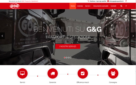 Creative consultancy and art direction for G&G Trasporti e spedizioni