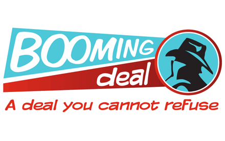 Booming deal - Logotype for an Italian coupon website